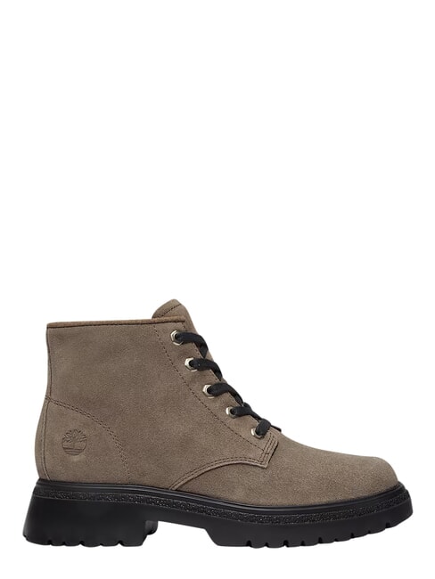 CAMBRIA VALLEY Leather amphibians medium gray suede - Women&rsquo;s shoes