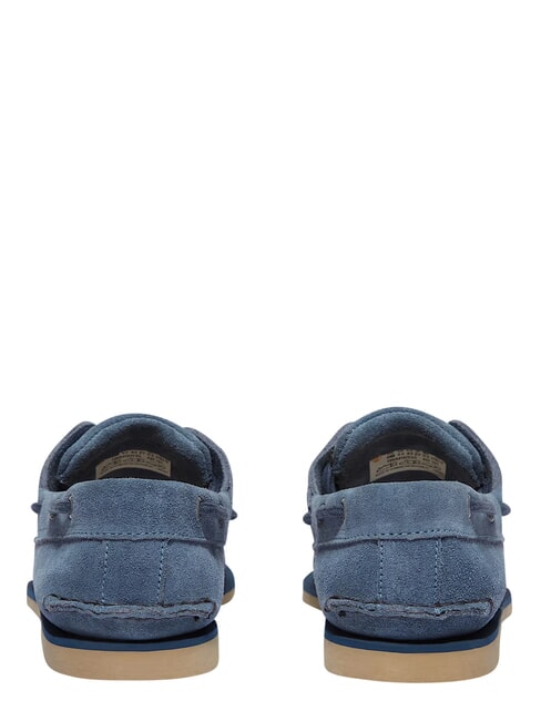 CLASSIC BOAT  Suede leather shoes medium blue suede - Men&rsquo;s shoes