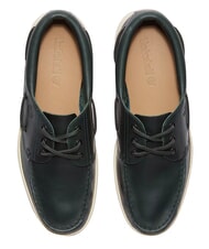 TIMBERLAND PORTOFINO Leather moccasin dark green - Men&rsquo;s shoes - 3