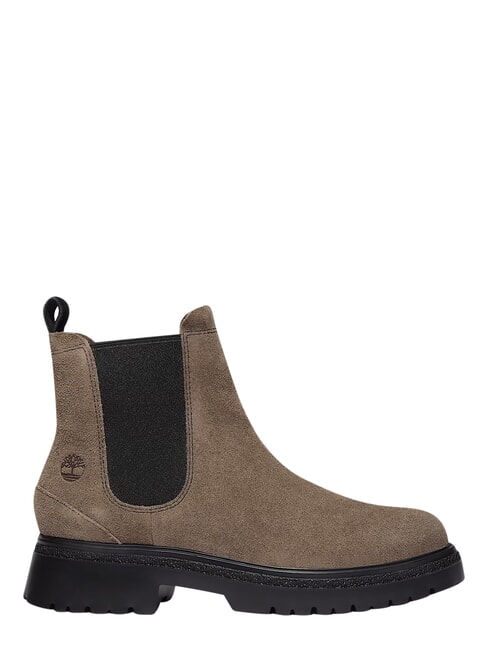 CAMBRIA VALLEY Leather ankle boot medium gray suede - Women&rsquo;s shoes