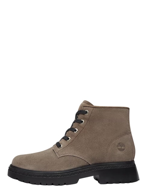 CAMBRIA VALLEY Leather amphibians medium gray suede - Women&rsquo;s shoes
