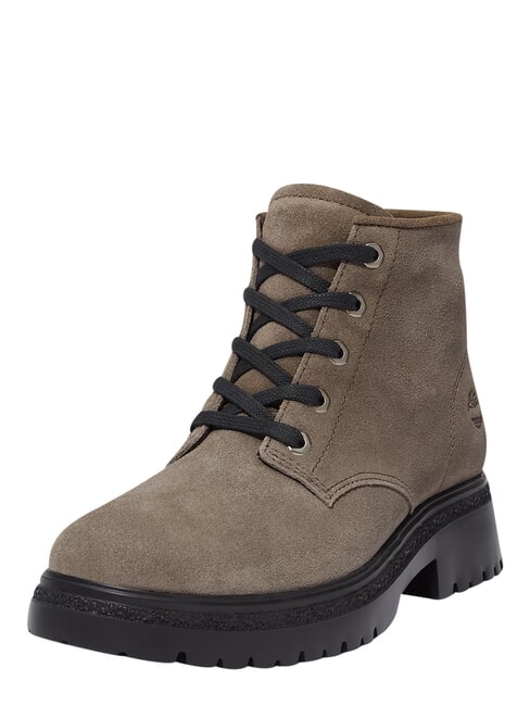 CAMBRIA VALLEY Leather amphibians medium gray suede - Women&rsquo;s shoes