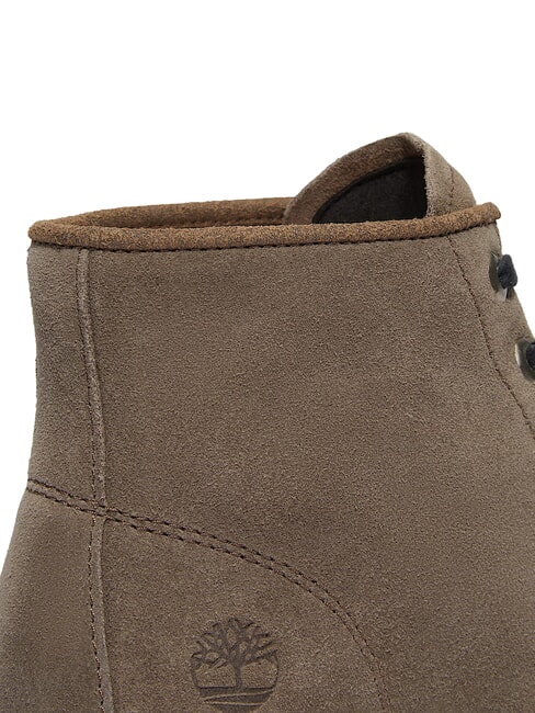 CAMBRIA VALLEY Leather amphibians medium gray suede - Women&rsquo;s shoes