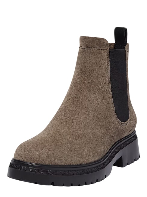 CAMBRIA VALLEY Leather ankle boot medium gray suede - Women&rsquo;s shoes