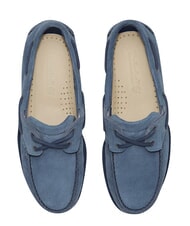 TIMBERLAND CLASSIC BOAT  Suede leather shoes medium blue suede - Men&rsquo;s shoes - 4