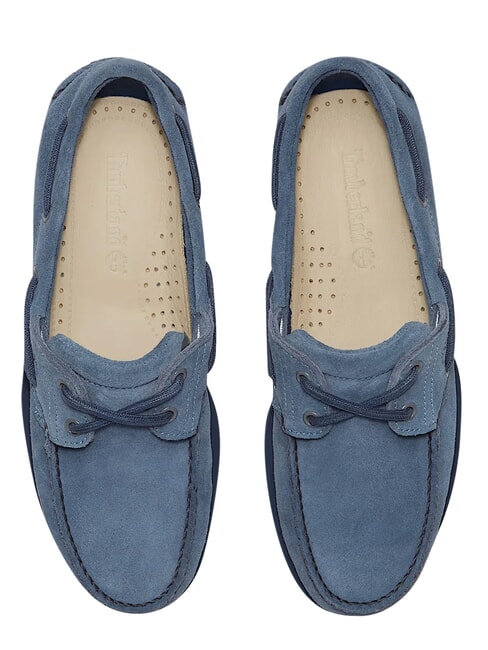 CLASSIC BOAT  Suede leather shoes medium blue suede - Men&rsquo;s shoes