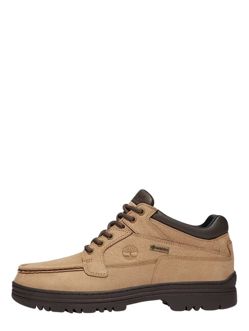 HERITAGE Leather ankle boot md beige nubuck w dk brn - Men&rsquo;s shoes