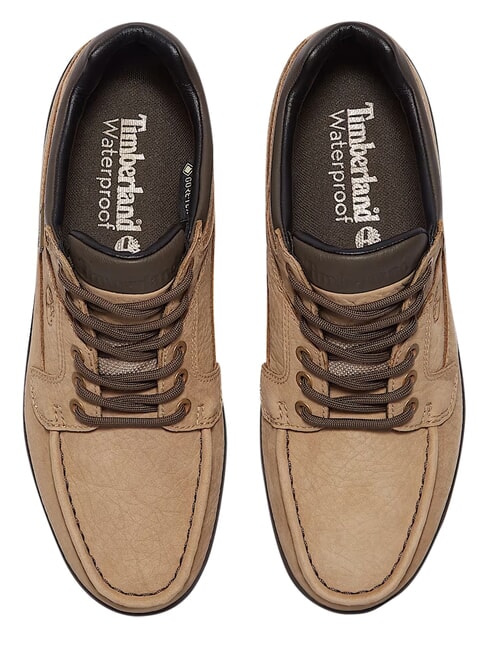 HERITAGE Leather ankle boot md beige nubuck w dk brn - Men&rsquo;s shoes