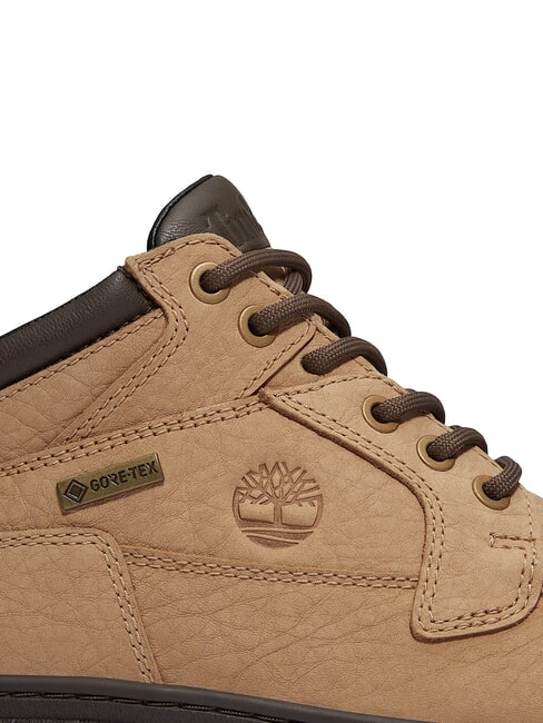 HERITAGE Leather ankle boot md beige nubuck w dk brn - Men&rsquo;s shoes