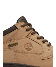 TIMBERLAND HERITAGE Leather ankle boot md beige nubuck w dk brn - Men&rsquo;s shoes - 9