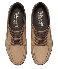 TIMBERLAND HERITAGE Leather ankle boot md beige nubuck w dk brn - Men&rsquo;s shoes - 5