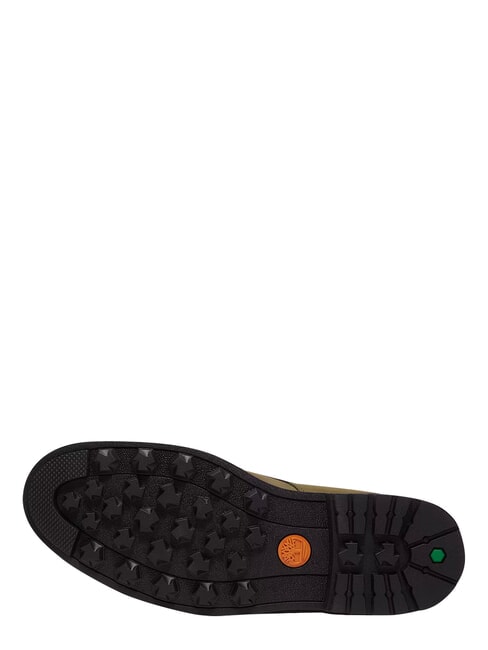 ALDEN BROOK Waterproof leather ankle boot dark olive nubuck - Men&rsquo;s shoes