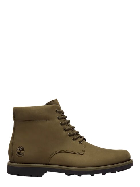 ALDEN BROOK Waterproof leather ankle boot dark olive nubuck - Men&rsquo;s shoes