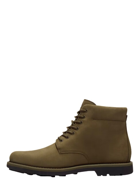 ALDEN BROOK Waterproof leather ankle boot dark olive nubuck - Men&rsquo;s shoes