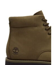 TIMBERLAND ALDEN BROOK Waterproof leather ankle boot dark olive nubuck - Men&rsquo;s shoes - 9