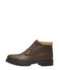 TIMBERLAND PREMIUM MID  Waterproof leather ankle boots dark brown fg w olv - Men&rsquo;s shoes - 6