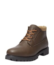 TIMBERLAND PREMIUM MID  Waterproof leather ankle boots dark brown fg w olv - Men&rsquo;s shoes - 7