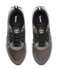 TIMBERLAND WINSOR TRAIL Mixed leather sneakers taupe mesh - Men&rsquo;s shoes - 4