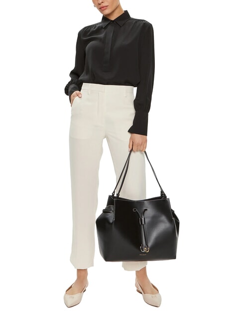 CAMPIONARIO - ROUNDABOUT COW Shoulder bag Black - Women&rsquo;s Bags