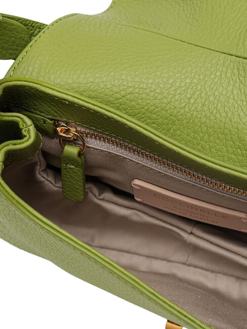 CAMPIONARIO - MAGIE SOFT Leather shoulder bag with shoulder strap guacamole - Women&rsquo;s Bags