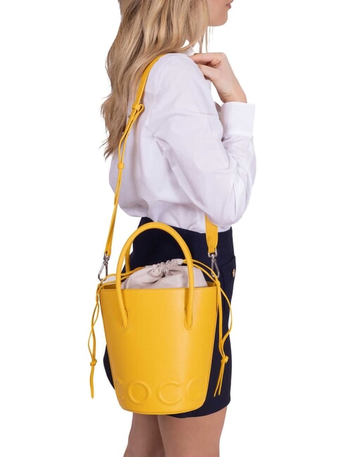 CAMPIONARIO - MYRTHA MAXI LOG Hand bucket bag, with shoulder strap sunny - Women&rsquo;s Bags