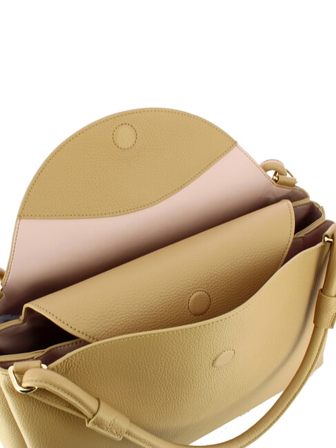 CAMPIONARIO - ECLYPS Leather bag fresh beige - Women&rsquo;s Bags