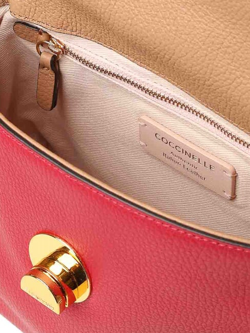 CAMPIONARIO - LIYA Turnlock Shoulder bag sangria/skin - Women&rsquo;s Bags