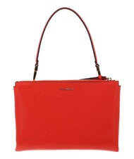 COCCINELLE CAMPIONARIO - ARLETTIS SIGNATURE Leather bag with logo shoulder strap gazpacho - Women&rsquo;s Bags - 3