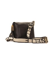 COCCINELLE CAMPIONARIO - LIYA SIGNATURE Hammered leather shoulder bag Black - Women&rsquo;s Bags - 3