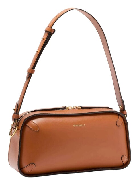 CAMPIONARIO - MALETA CALF Smooth leather shoulder bag CUIR - Women&rsquo;s Bags