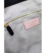 COCCINELLE CAMPIONARIO - ISABELA CANVAS Canvas and leather hobo bag natural / noir - Women&rsquo;s Bags - 4