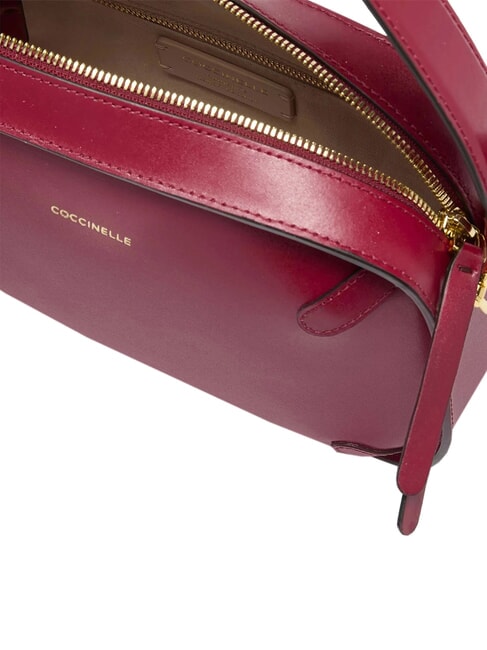 CAMPIONARIO - MALETA CALF COC Leather shoulder bag with shoulder strap sangria - Women&rsquo;s Bags