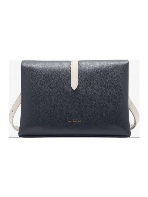 CAMPIONARIO - DORIAN BICOLOR Leather shoulder bag midnig.b/blanco - Women&rsquo;s Bags