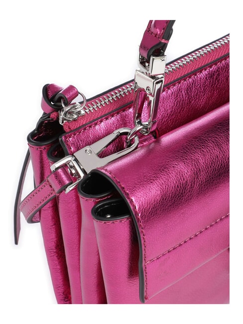 CAMPIONARIO - ARLETTIS SMOOTH METAL Mini handbag with shoulder strap sangria - Women&rsquo;s Bags