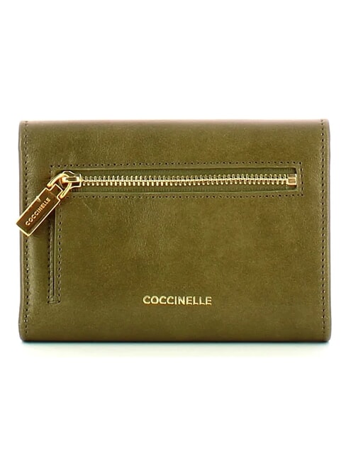  CAMPIONARIO - KELSEY VINTAGE Leather wallet laurel green - Women&rsquo;s Wallets