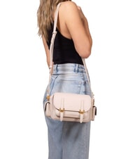 COCCINELLE CAMPIONARIO - CAMPUS Mini shoulder bag, in leather LAMBSKIN WHITE - Women&rsquo;s Bags - 2