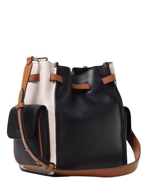 CAMPIONARIO - CAMPUS TRICOLOR Shoulder bag noir/lambs/cuir - Women&rsquo;s Bags