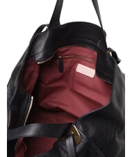 COCCINELLE CAMPIONARIO - OLIVER Double handle leather bag Black - Women&rsquo;s Bags - 3