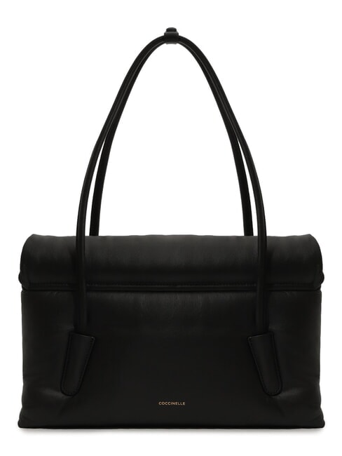 CAMPIONARIO - CHESTER PUFFY SMOOTH Shoulder bag Black - Women&rsquo;s Bags