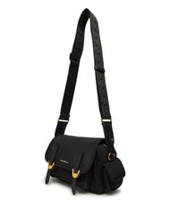 COCCINELLE CAMPIONARIO - CAMPUS PUFFY NY Nylon and leather shoulder bag Black - Women&rsquo;s Bags - 3
