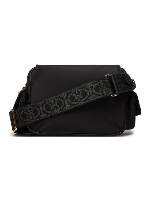 CAMPIONARIO - CAMPUS PUFFY NY Nylon and leather shoulder bag Black - Women&rsquo;s Bags