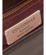 COCCINELLE CAMPIONARIO - MAGIE VINTAGE Handbag, with shoulder strap brown fondant - Women&rsquo;s Bags - 4