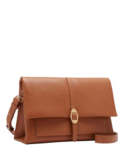 CAMPIONARIO - DORIAN Shoulder bag, in hammered leather CUIR - Women&rsquo;s Bags