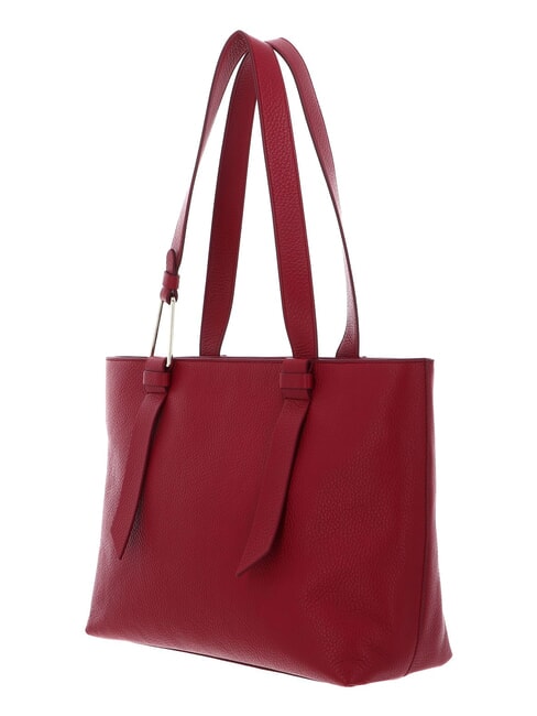 CAMPIONARIO - MALORY  Leather shopping bag sangria - Women&rsquo;s Bags