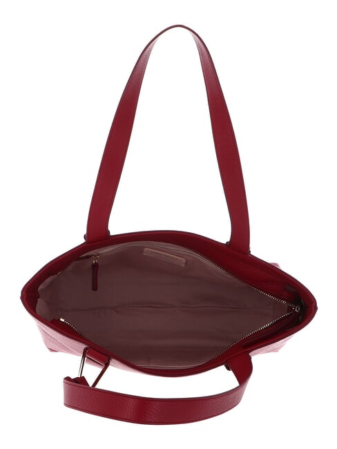 CAMPIONARIO - MALORY  Leather shopping bag sangria - Women&rsquo;s Bags