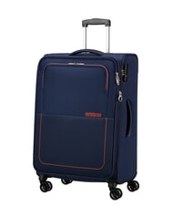 AMERICAN TOURISTER AIR WAVE Medium Trolley, Expandable navy/orange - Semi-rigid Trolley Cases - 3