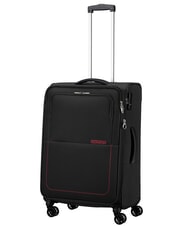 AMERICAN TOURISTER AIR WAVE Medium Trolley, Expandable BLACK / RED - Semi-rigid Trolley Cases - 3