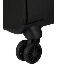 AMERICAN TOURISTER AIR WAVE Medium Trolley, Expandable BLACK / RED - Semi-rigid Trolley Cases - 8