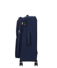 AMERICAN TOURISTER AIR WAVE Cabin + Medium + Large Trolley Set  navy/orange - Trolley Set - 4