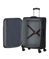 AMERICAN TOURISTER AIR WAVE Cabin + Medium + Large Trolley Set  BLACK / RED - Trolley Set - 3